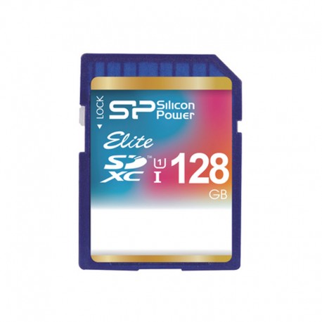 مموری 128GB SD SILICON POWER CLASS 10 ELITE