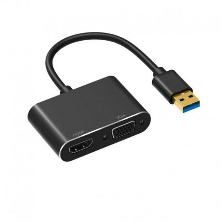 مبدل USB به HDMI/VGA
