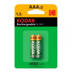 باتری شارژی کداک مدل kodak rechargeable 650mAh AAAx2