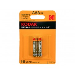 باتری اولترا آلکالاین کداک مدل kodak ultra alkaline AAAx2