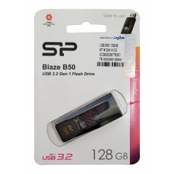 فلش مموری Silicon power مدل BLAZE B50 ظرفیت 128 گیگابایت