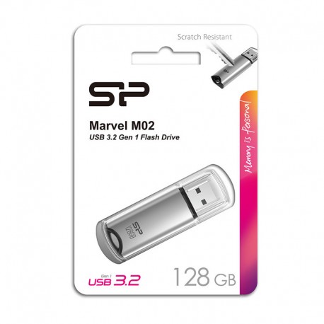 فلش سیلیکون پاور مدل Marvel M02 ظرفیت 128 گیگابایت