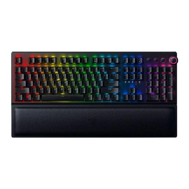 کیبورد گیمینگ بیسیم ریزر مدل Razer BlackWidow V3 Pro