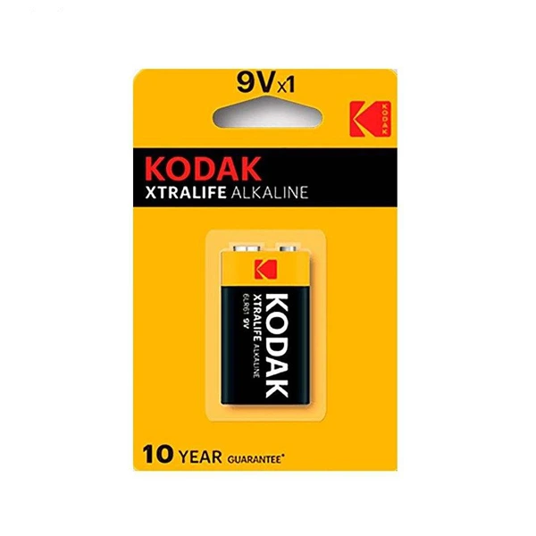 باتری آلکالاین کداک مدل kodak xtralife alkaline 9v