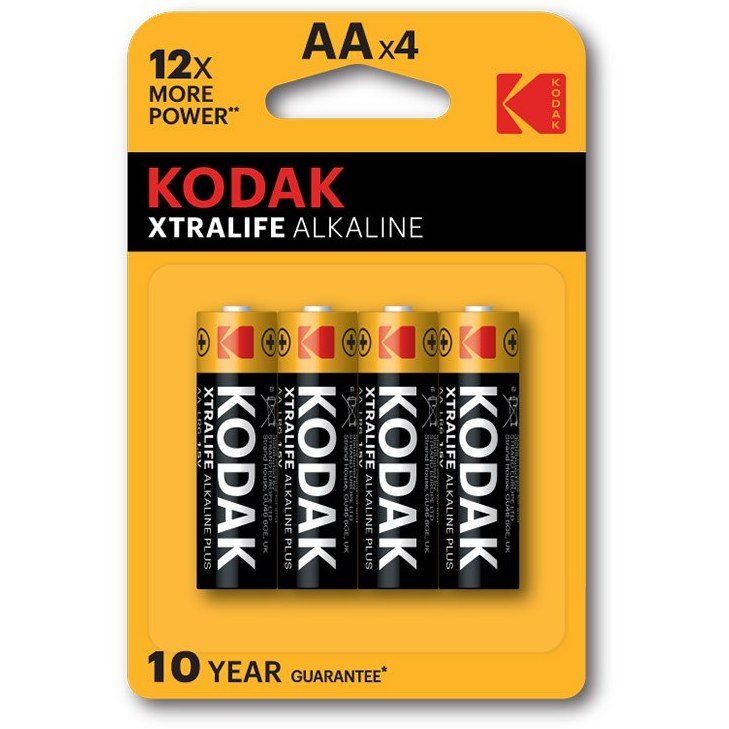 باتری اکسترا الکالاین کداک مدل xtralife alkaline AA x4