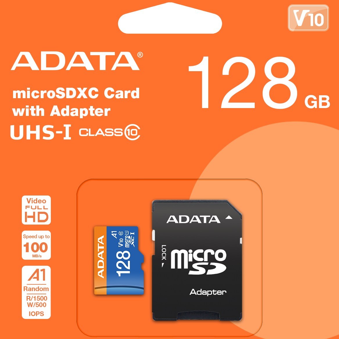 کارت حافظه میکرو اس دی ای دیتا مدل ADATA microSDXC Premier V10 A1