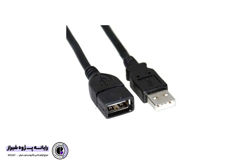 کابل افزایش دهنده USB 2.0 طول 60 سانتی متر وی نت