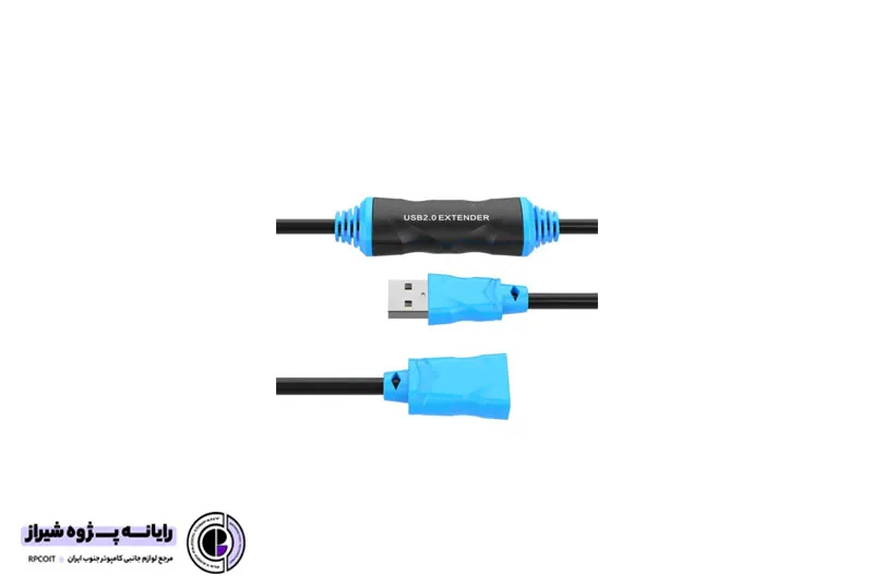 کابل افزایش دهنده اکتیو USB 2.0 کی نت طول 20 متر