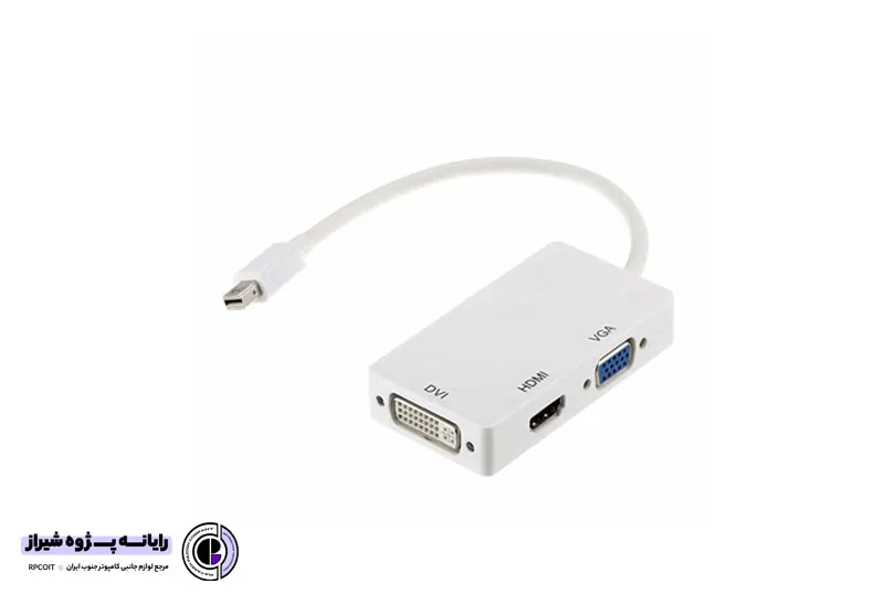 تبدیل MINI DisplayPort به HDMI-DVI-VGA مارک پی نت (P-net)