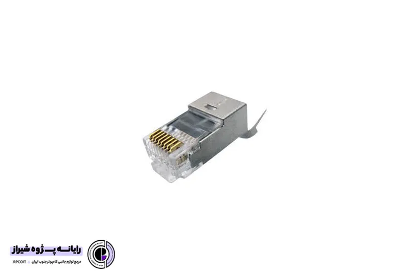 سوکت شبکه شیلدار کی نت Knet RJ45 CAT6 