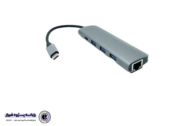 هاب 5 پورت USB-C کی نت مدل s2