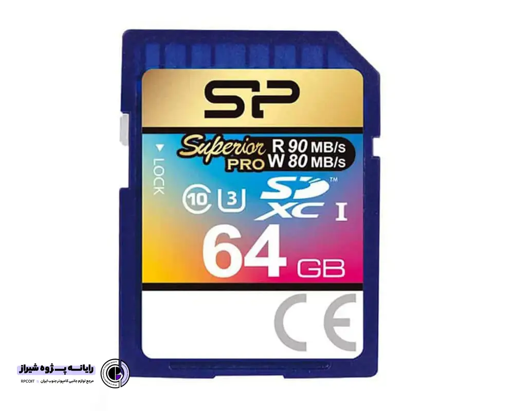 مموری اس دی سیلیکون پاور SP SDXC Superior Pro U3 90Mb/s