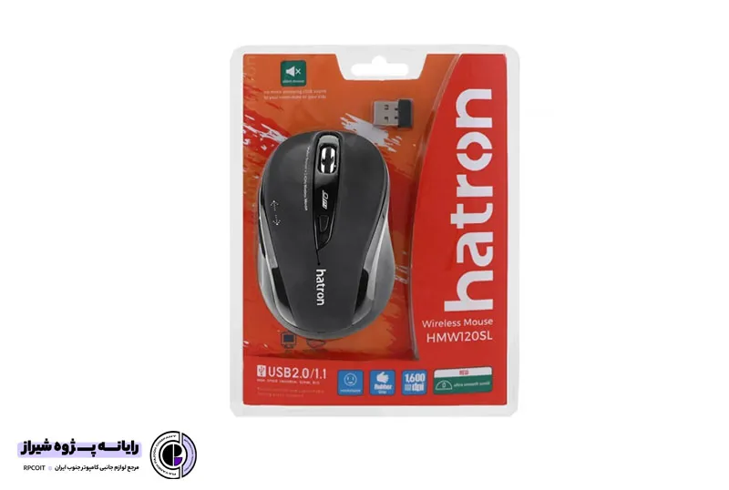 ماوس HMW-120 SL هترون بی سیم ا Hatron HMW120 SL Wireless Mouse