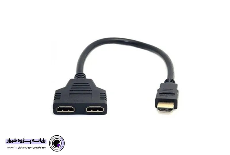 اسپلیتر کابلی 2 پورت HDMI پی نت