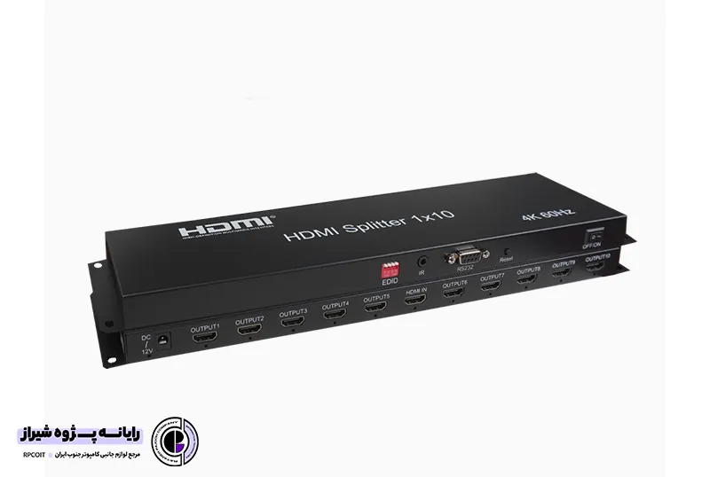 اسپلیتر ۱۰ پورت HDMI کی نت