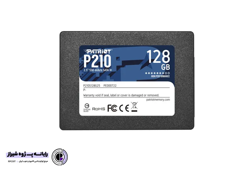 حافظه SSD پاتریوت 128 گیگابایت مدل P210