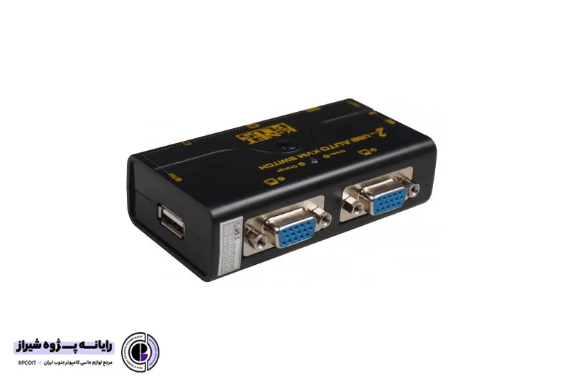 سوییچ 2 پورت KVM کی نت پلاس مدل KP-SWKV002