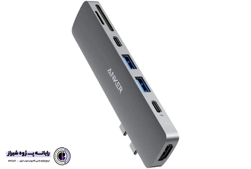 هاب تایپ سی انکر Anker PowerExpand 7-in-2 USB-C Hub A8371