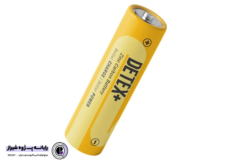 باتری قلمی R6P ZINC بسته 12 عدد +DETEX