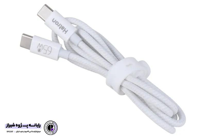 کابل هترون دو سر تایپ سی مدل Hatron HC605HB 65W طول 1 متر