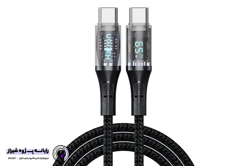 کابل هترون دو سر تایپ سی مدل Hatron HC612DB طول 1 متر