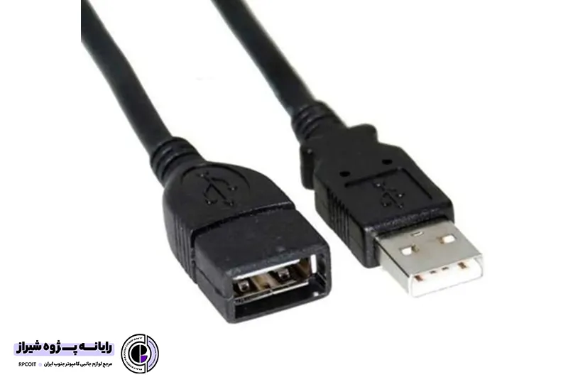 کابل افزایش USB2.0 برند HP به طول 1.8 متر