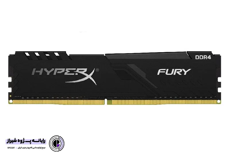 رم دسکتاپی تک کاناله مدل HYPERX Fury 3200 DDR4 حافظه 8 گیگابایت
