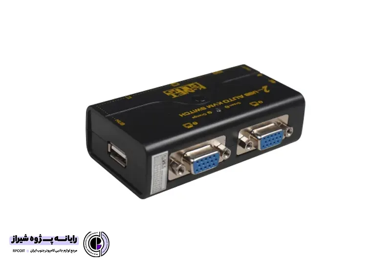 سوئیچ 2 پورت VGA KVM کی نت پلاس KPU622