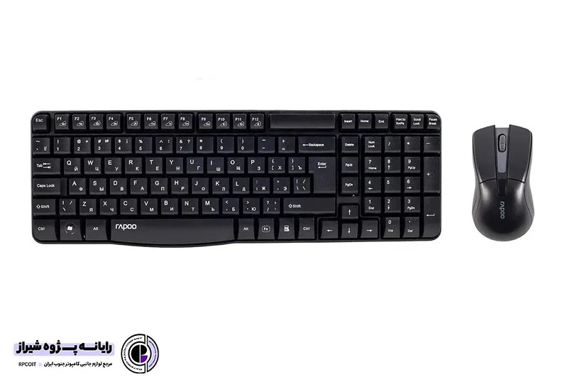 کیبورد و ماوس بی سیم رپو مدل X1800 Pro