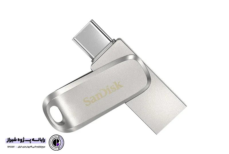 فلش مموری سن دیسک مدل Ultra Dual Drive Luxe ظرفیت 64 گیگابایت