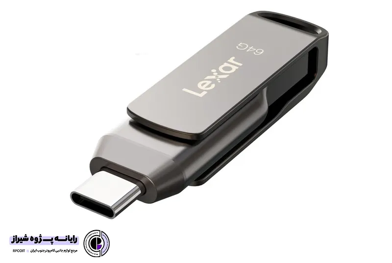 فلش مموری لکسار مدل D400 USB 3.1 Type-C ظرفیت 32 گیگابایت
