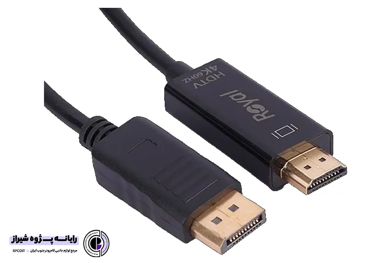 کابل DisPlay Port به HDMI رویال طول 1.8 متر