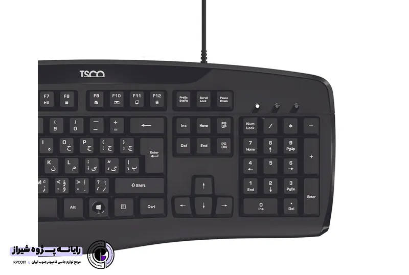 کیبورد سیمی تسکو مدل TK 8043