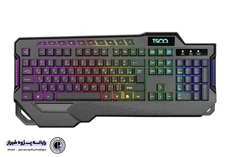 کیبورد سیمی گیمینگ تسکو مدل TK 8088