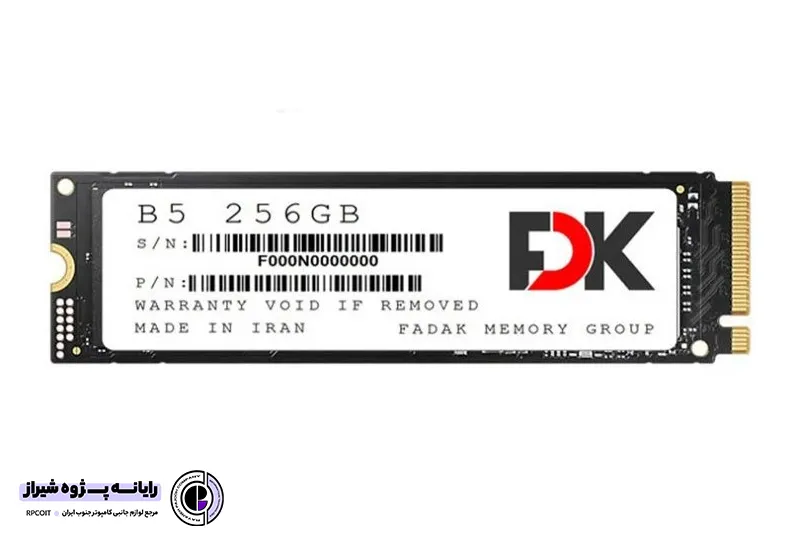 حافظه اس اس دی اینترنال فدک مدل S6 M.2 2280 NVMe ظرفیت 256 گیگابایت