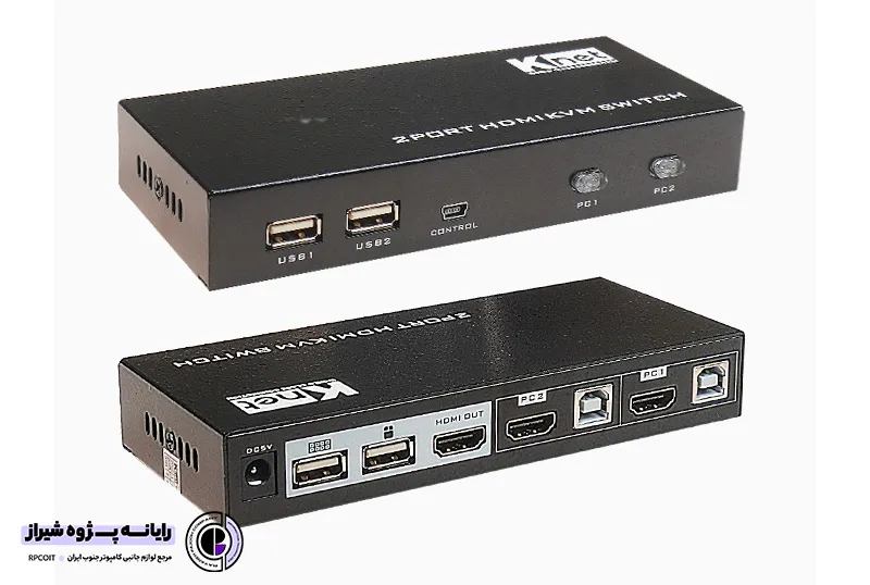 کی وی ام سوئیچ 2 پورت HDMI کی نت K-H622