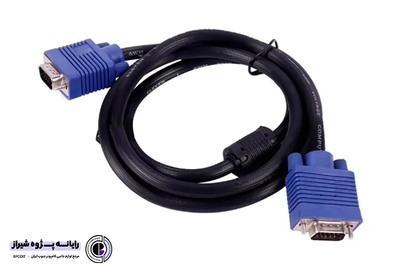 کابل تصویر VGA برند Welot مدل 4+3 طول 1.5 متر