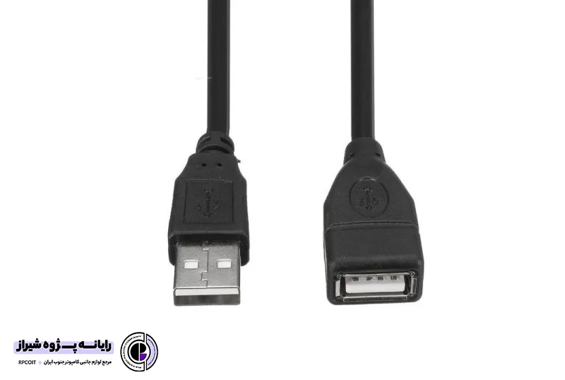 کابل افزایش USB برند WELOT طول 5 متر