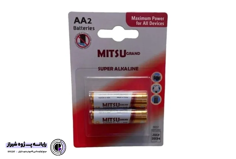 باتری قلمی میتسو پک 2 عددی