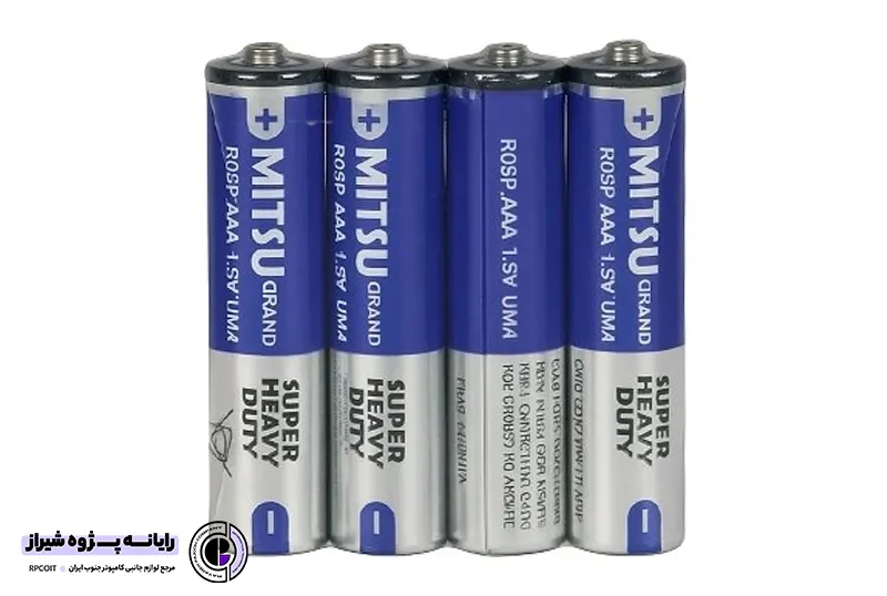 باتری نیم قلمی میتسو پک 4 عددی