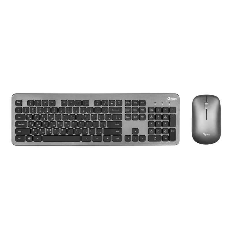 ست کیبورد و ماوس بی سیم جی پلاس مدل GPLUS GMK-C360D