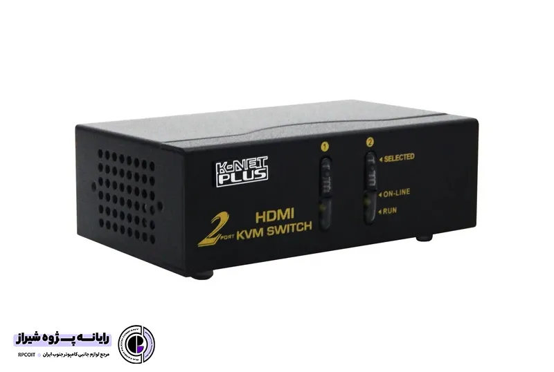 سوييچ 2 پورت HDMI KVM AUTO کی نت پلاس مدل 402